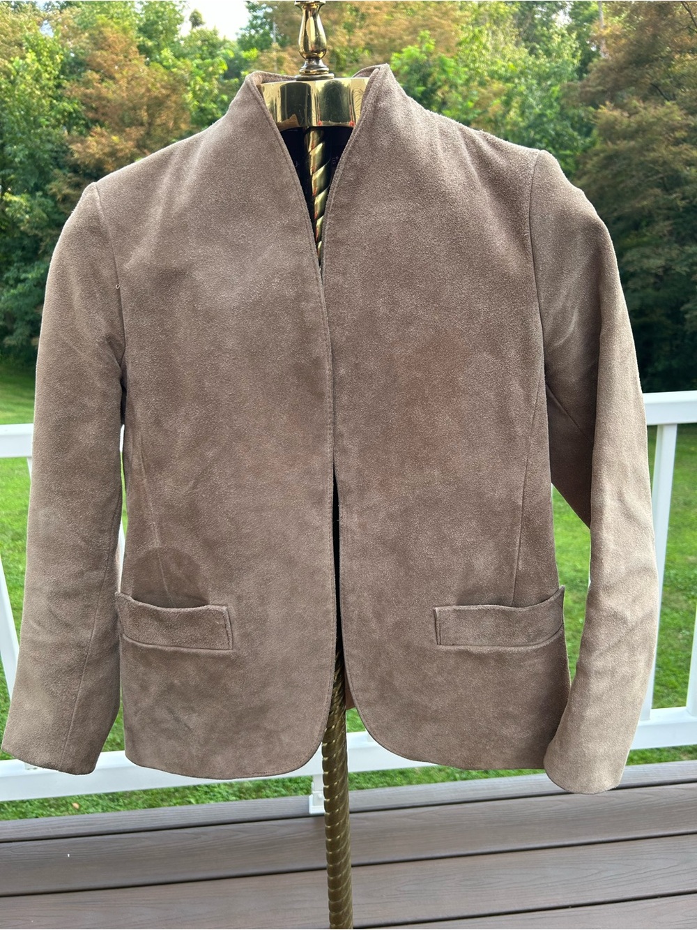 Vintage tan suede Jordache jacket - Picture 2 of 7
